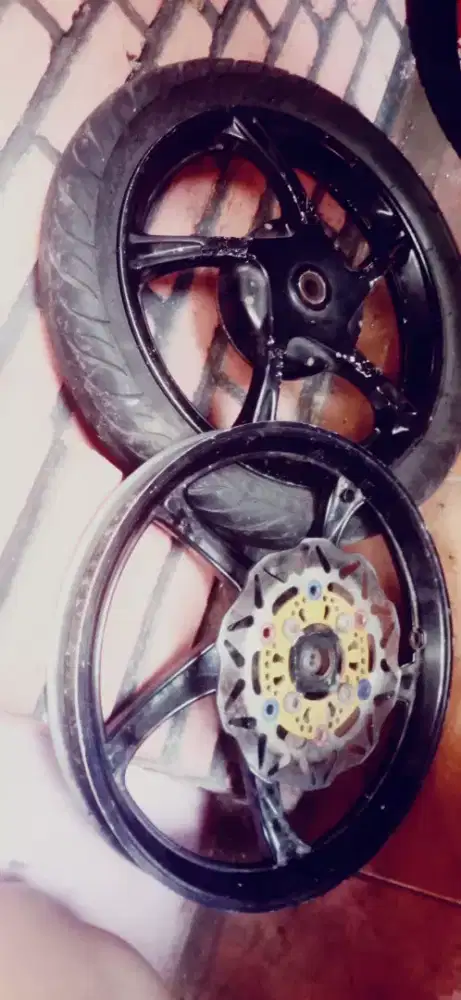 Velg ORI Mio smile gratis siap pakai ORI plus piringan. Monggo mantap