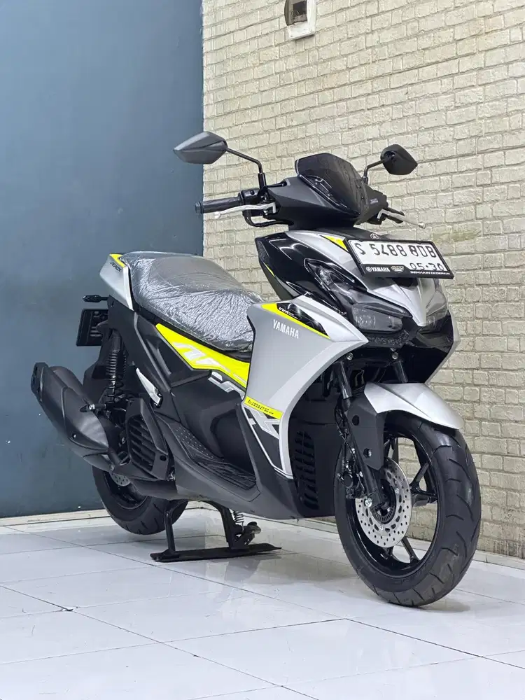 Odo 900‼️ Yamaha Aerox 155 Alpha 2025 Gres baru - Zaky Mustika