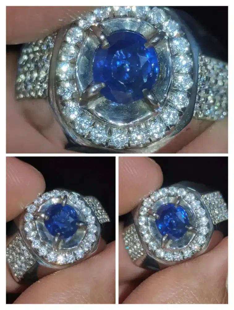 Natural Blue Sapphire Srilangka HQ Weight 1,10crats