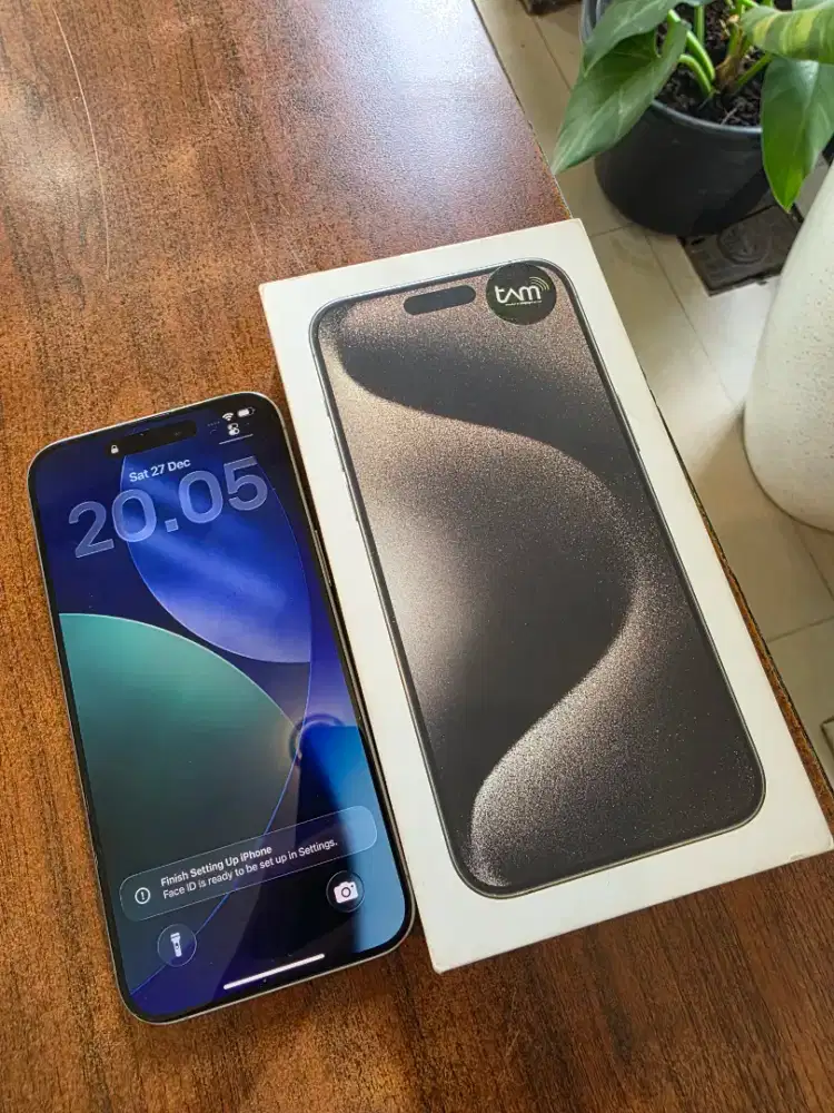 IPHONE 15 PRO MAX 256GB EX IBOX NATURAL TITANIUM PROMAX