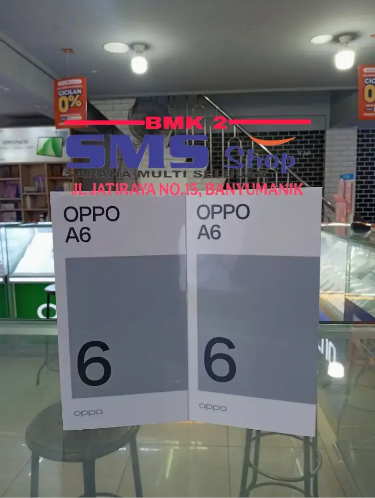 OPPO A6 (New) 6GB / 128GB - Baterai 7000mAh - Garansi Resmi