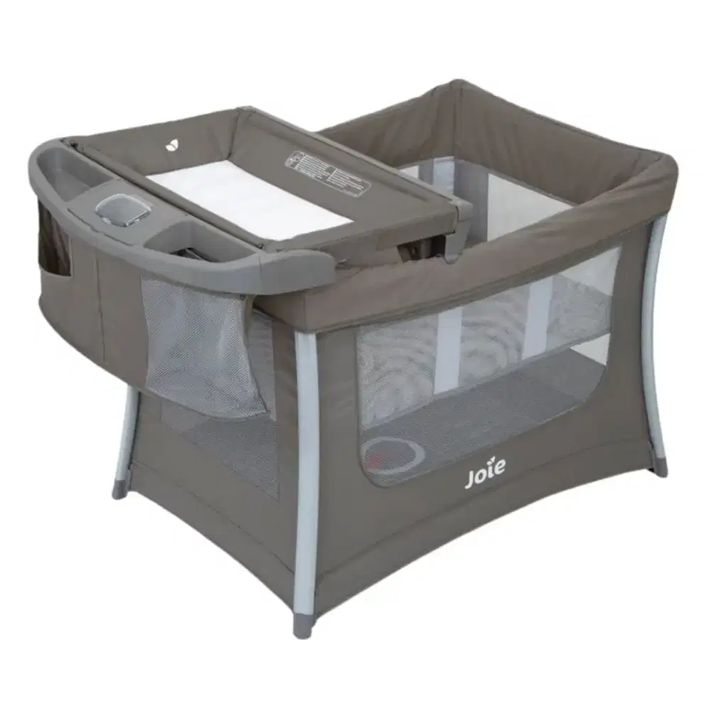 Joie Illusion Travel Cot - Nickel