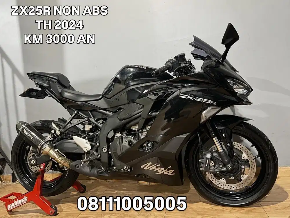 KM 3000 PERAK KAWASAKI ZX25R NON ABS TH 2024 SUPER ISTIMEWA ZX25RR
