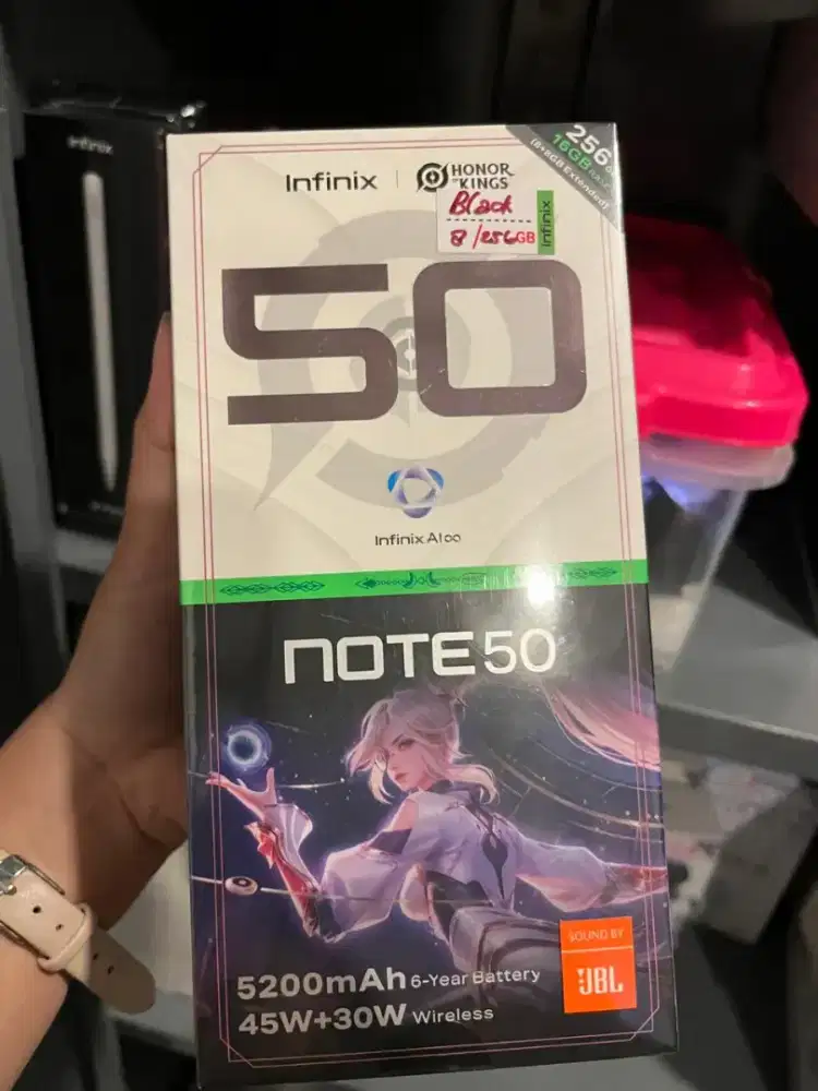 Promo INFINIX NOTE 50 8/256 GB NEW SEGEL