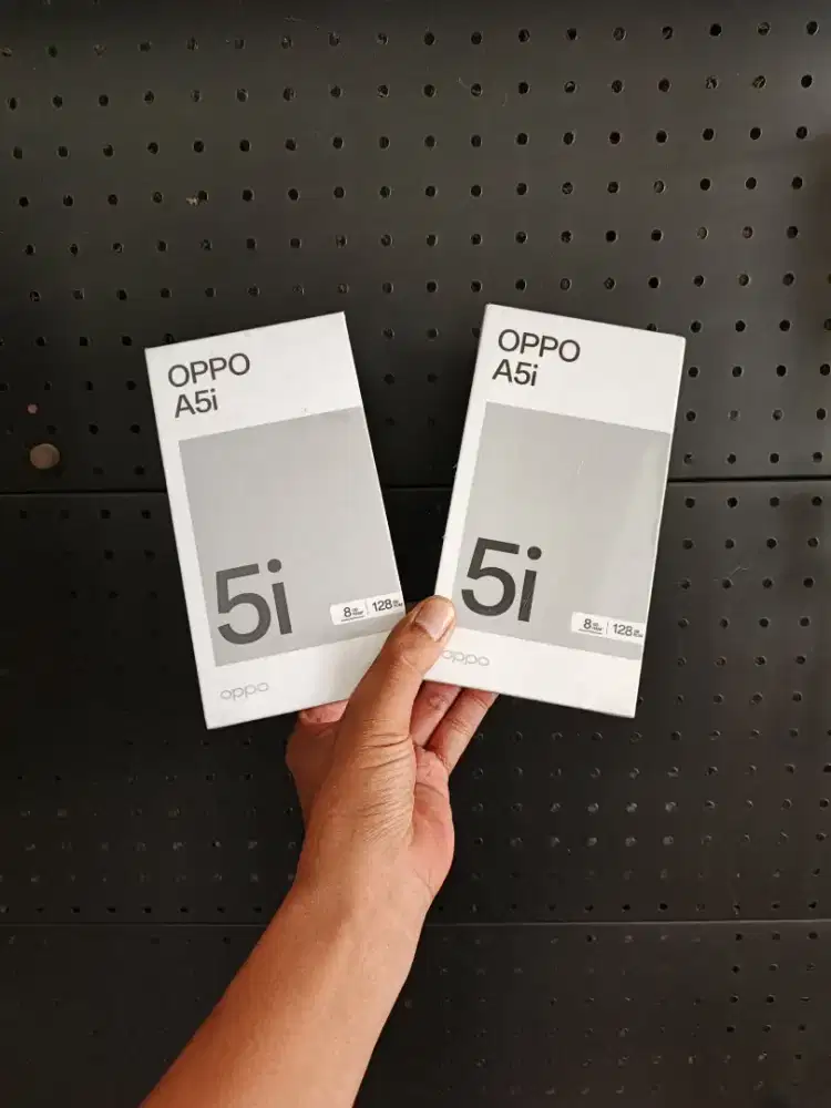 Berminat silahkan WA Oppo A5i 4+4/128 Garansi resmi 1thn