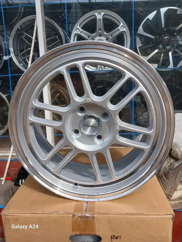 Enkei Rpf1 ring 16 lebar 7 pcd 4x100 ET 40 jazz vios