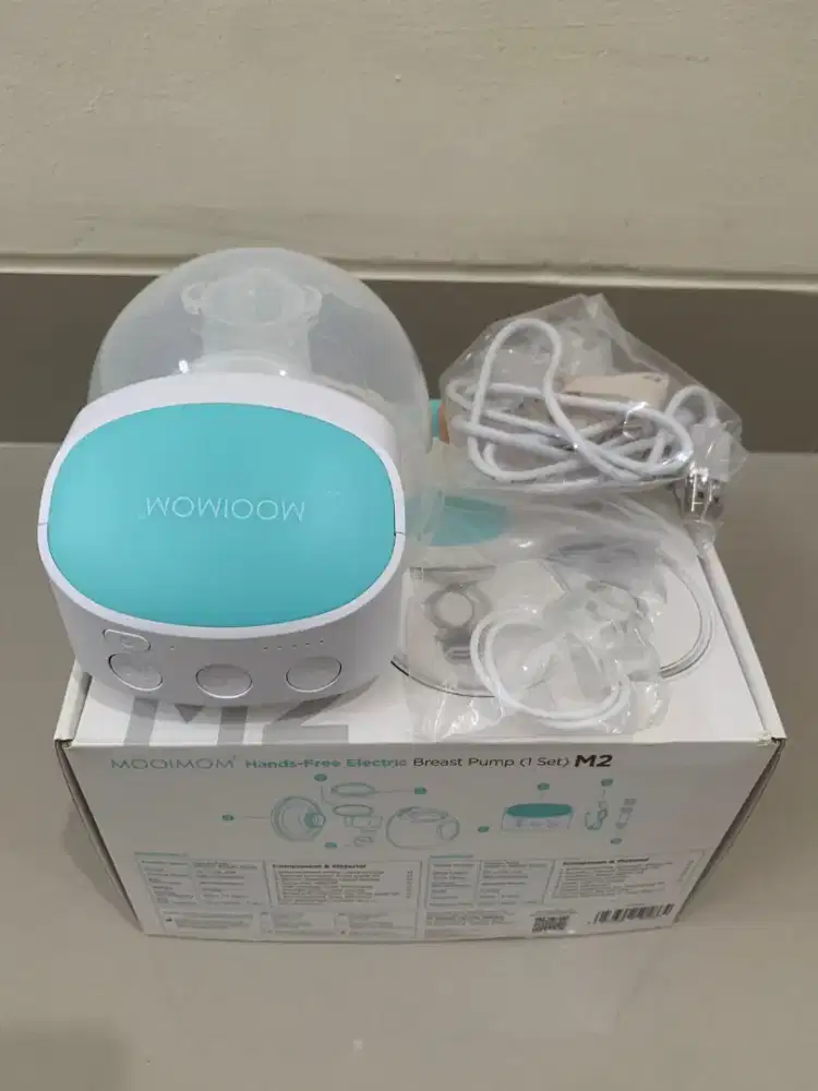 Pompa asi elektrik, merk mooimom, baru dipakai sekali