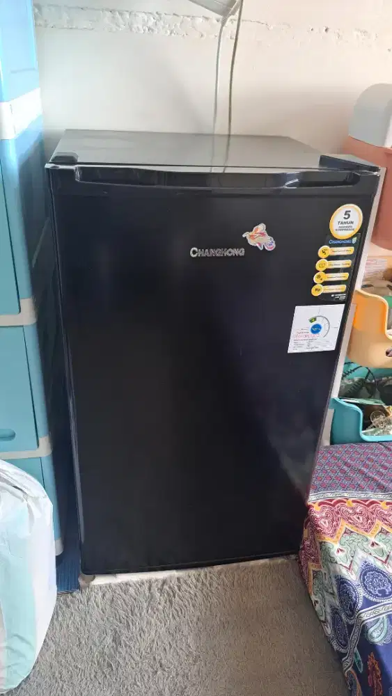 dijual kulkas changhong 1 pintu 100 liter