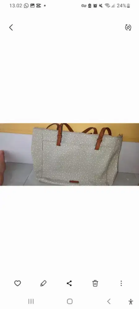 Tas Fossil Baru Harga Second