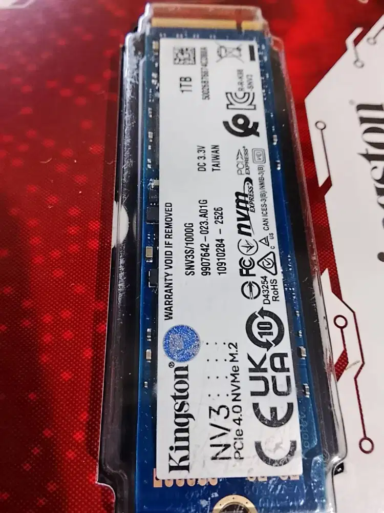 SSD Kingston NV2 M4 gen 4 1TB