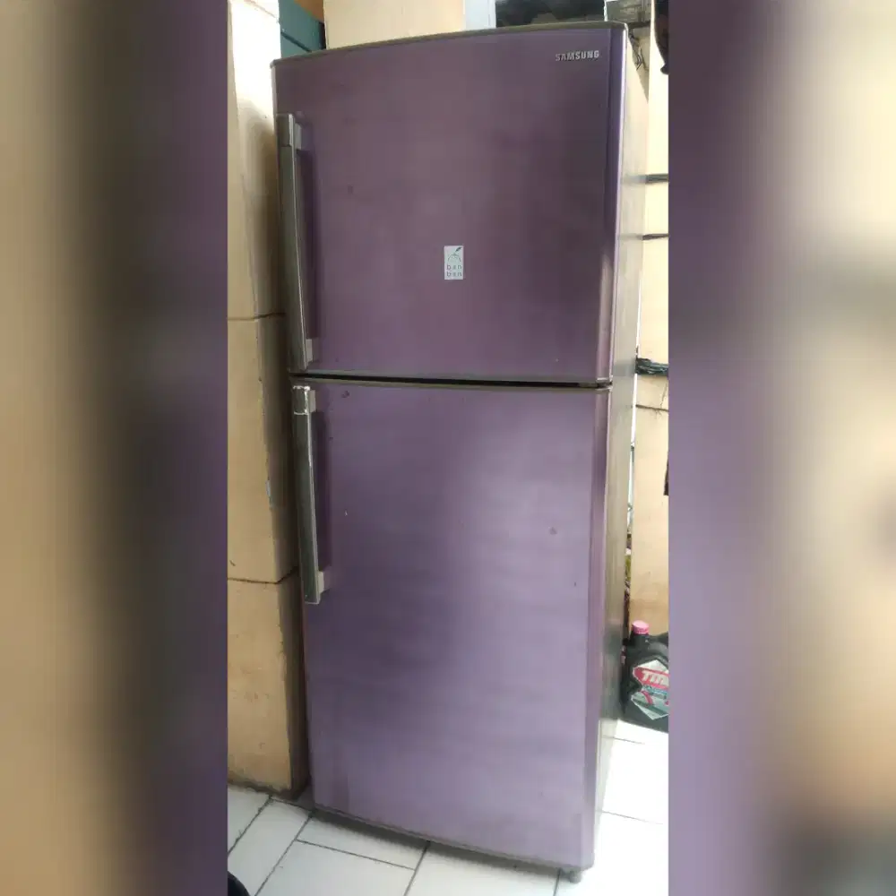 Kulkas Jumbo 2 Pintu Samsung Normal Dingin Beku Joss Terawat No Minus