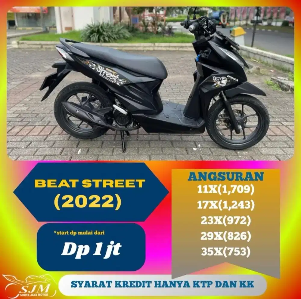 HONDA BEAT STREET 2022 MESIN HALUS