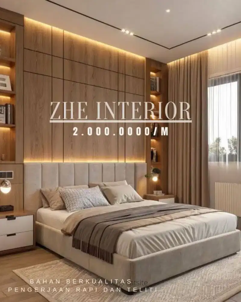 Interior kamar dan kichen set