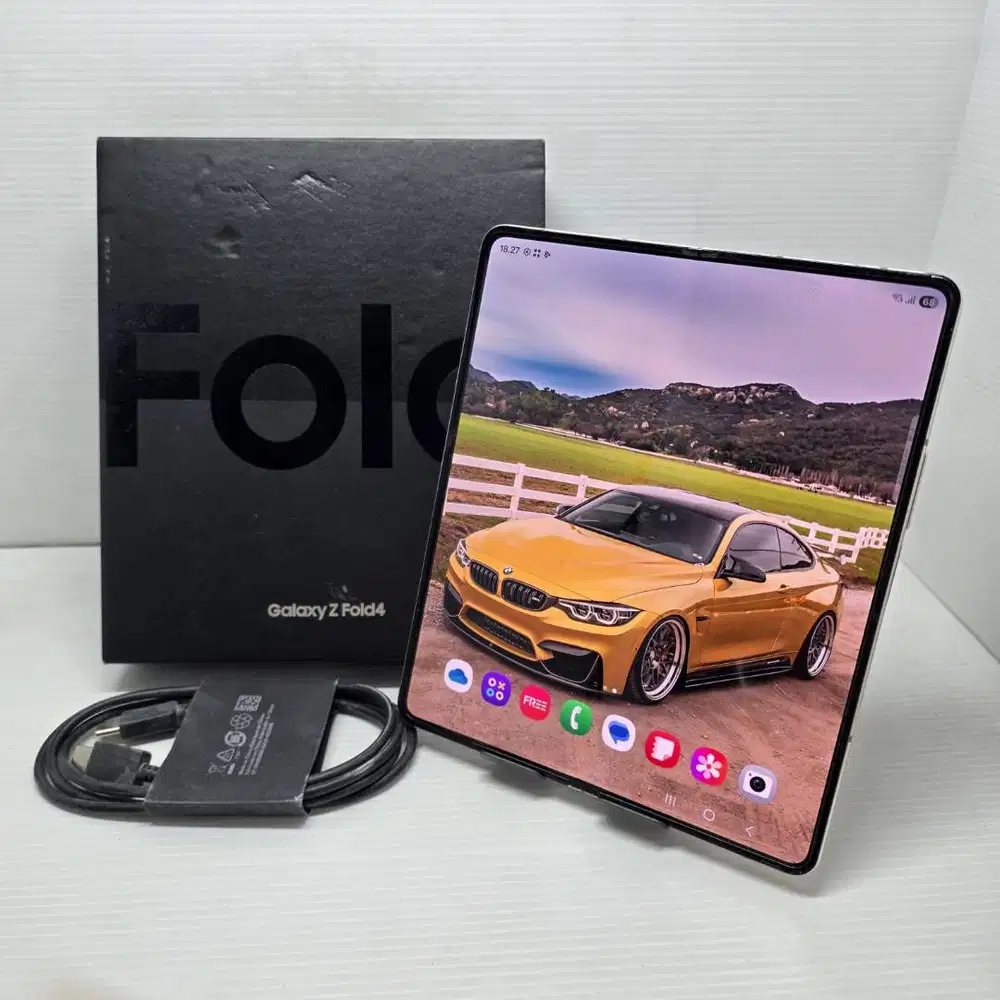 WARNA FAVORIT! SAMSUNG GALAXY Z FOLD 4 5G 12/256 BEIGE GOLD SEIN FULLS