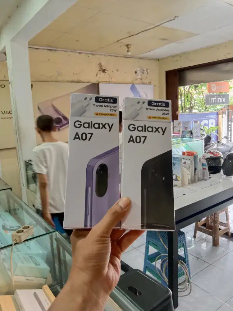 Berminat silahkah WA Samsung Galaxy A07 4/64 Garansi resmi 1thn