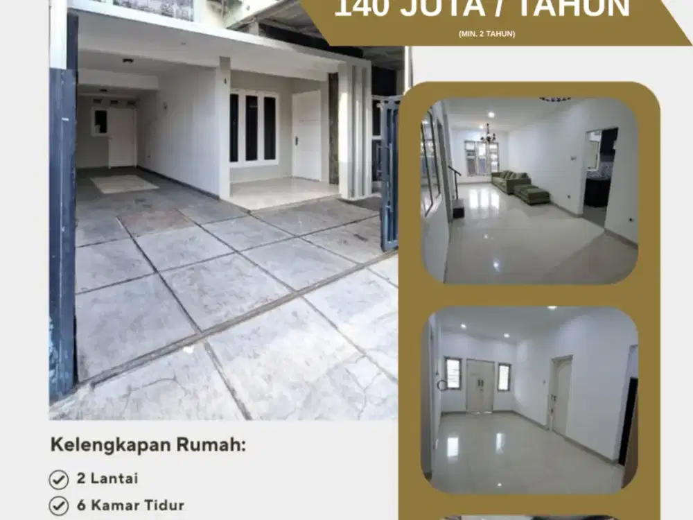 DISEWAKAN RUMAH RAPIH SIAP HUNI TAMAN BERDIKARI RAWAMANGUN JAKARTA TIMUR