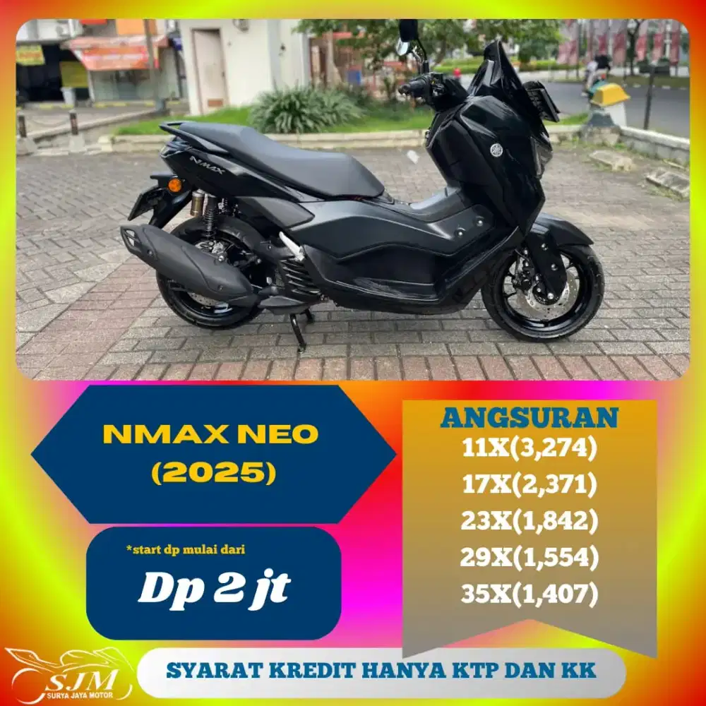 YAMAHA NMAX NEO 2025 CASH & KREDIT
