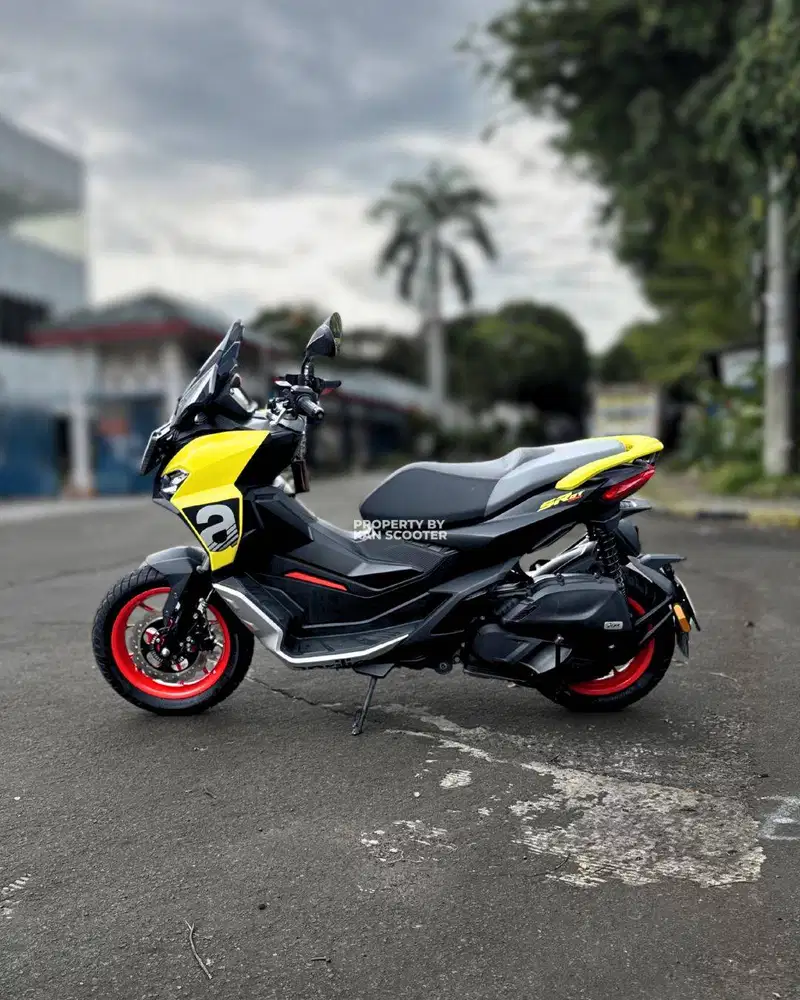 JUAL MURAH APRILIA SR GT 200 2022 MULUS