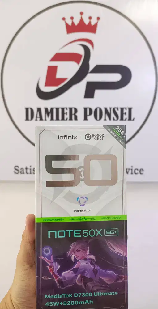 ( TERMURAH ) INFINIX NOTE 50X 5G (8/256) PROMO NEW