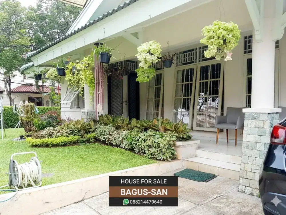 Dijual Rumah Siap Huni Posisi Hook Asri dan luas Di Menteng Garden Bintaro  Sektor 7