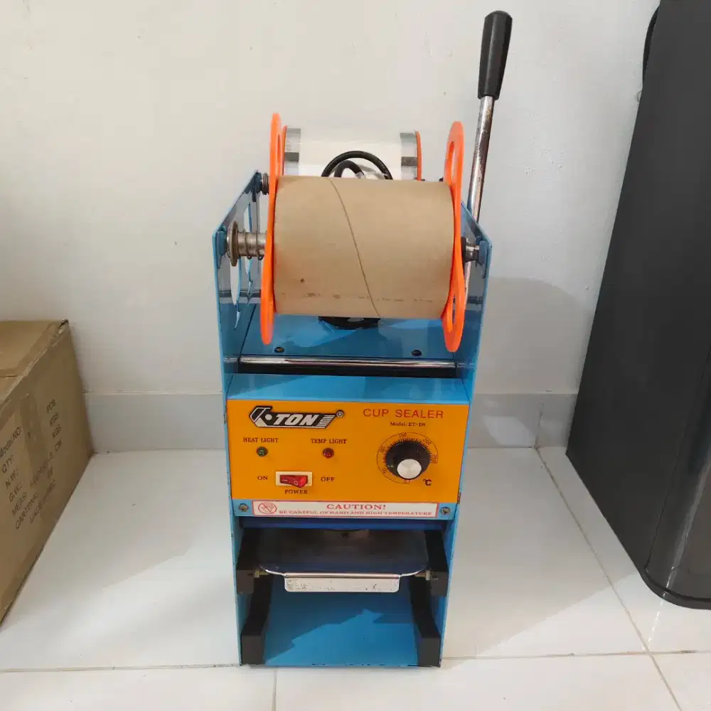 Eton Cup Sealer Mesin Press Gelas