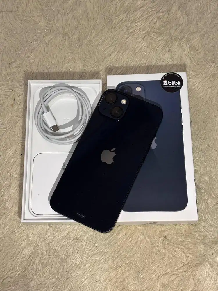 IPHONE 13 128 GB MIDNIGHT RESMI INDONESIA