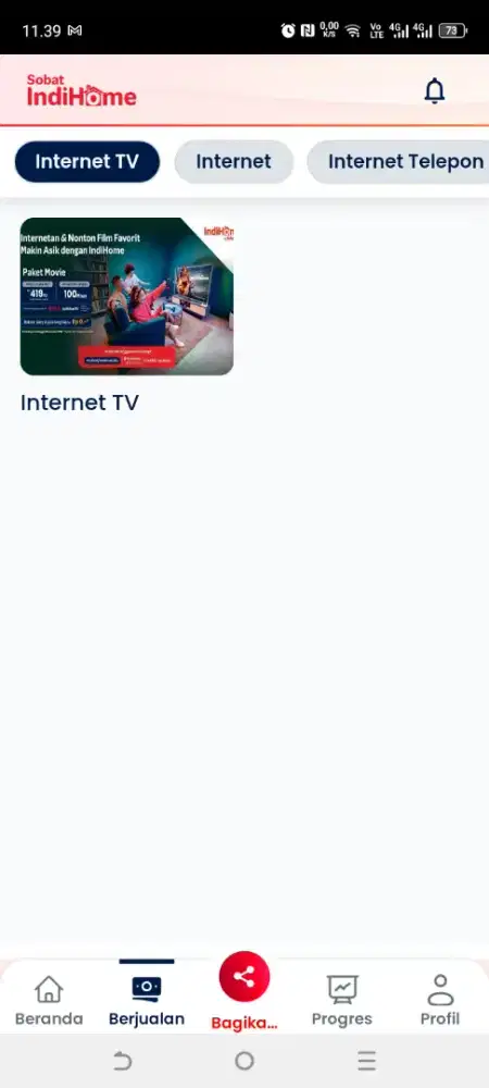 Pemasangan indihome nasional