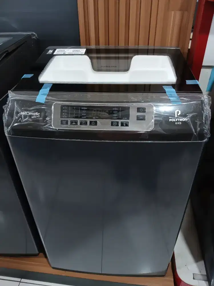 PROMO CICILAN 0% POLYTRON ZEROMATIC LAGUNA WASHING MACHINE 8 KG