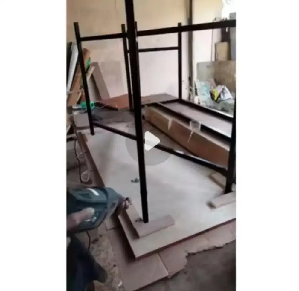 Meja Lipat dan Backdrop dan Alat dekorasi