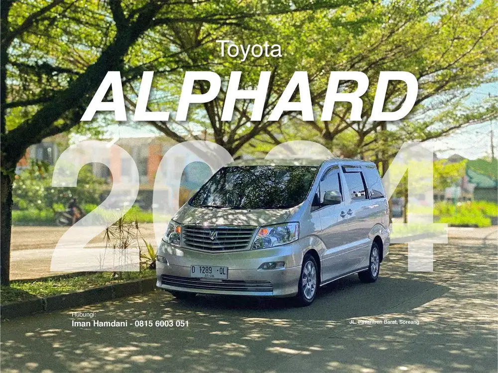 Toyota Alphard 2004 Bensin
