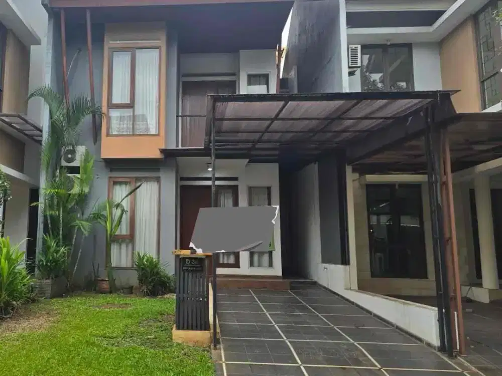 Disewakan Rumah di Discovery Bintaro, 3 KT . Rumah rapih dan Bersih. 5 menit ke Toll Parigi