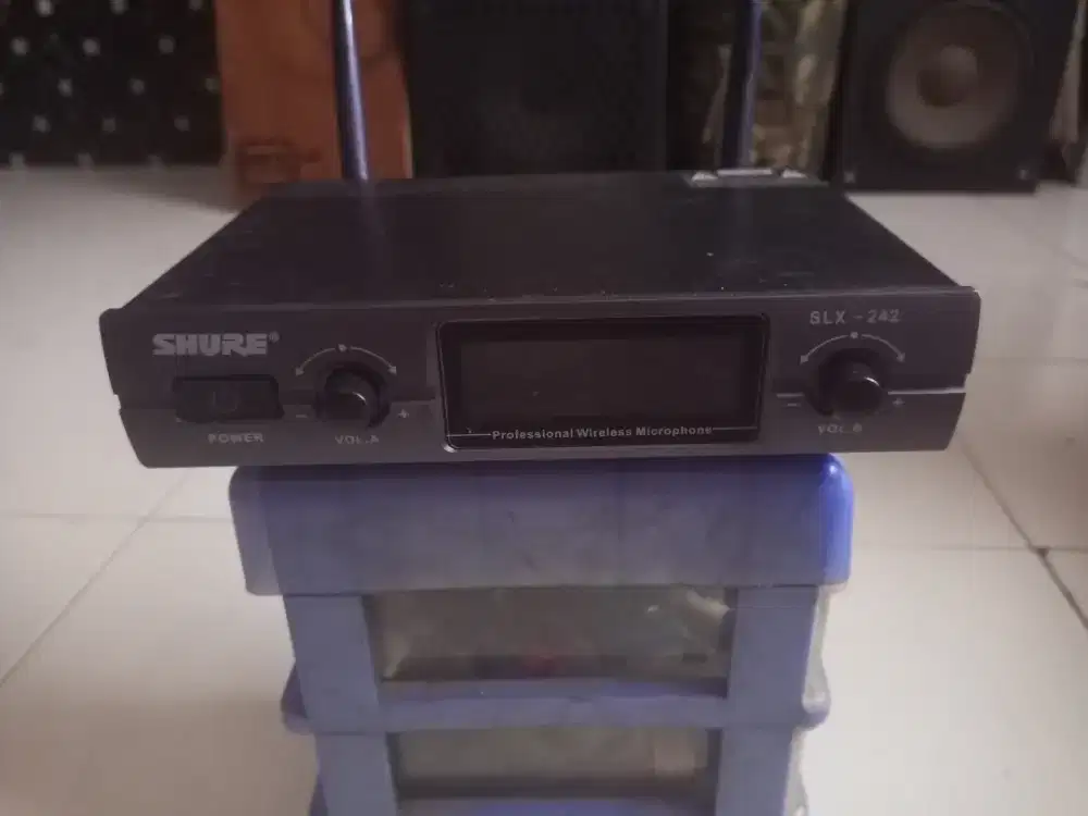 Shure slx242 mic receiver