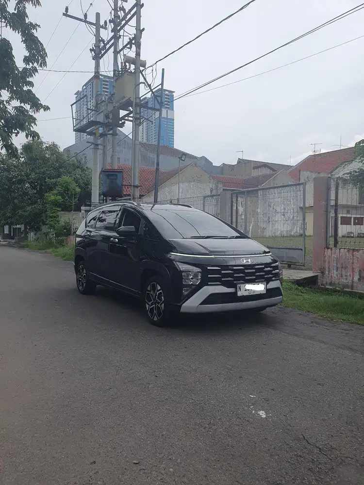 Stargazer X 2024/2023 Km 30rb Captain seat matic Warna Hitam full ori