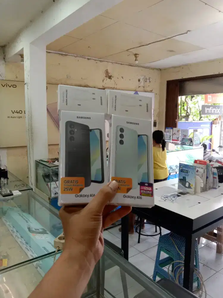Berminat silahkan WA Samsung Galaxy A06 6/128 Garansi resmi 1thn