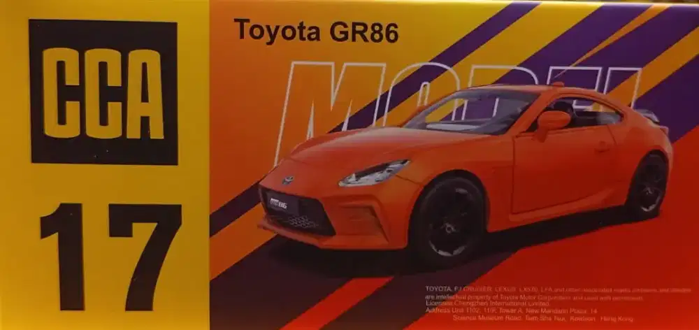 Miniatur mobil CCA (BARU)