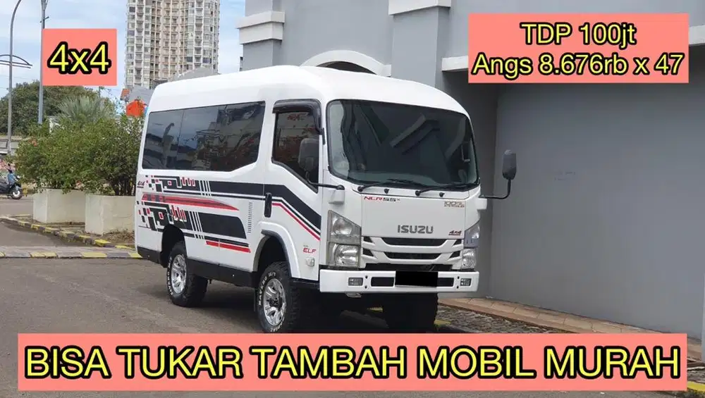 4x4 ISUZU ELF MINIBUS NLR 4x4 2019 (NIK 2018)