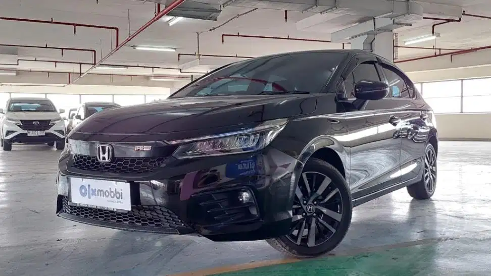 TDP 10JT Honda City 1.5 Hatchback RS Bensin-AT Hitam 2021