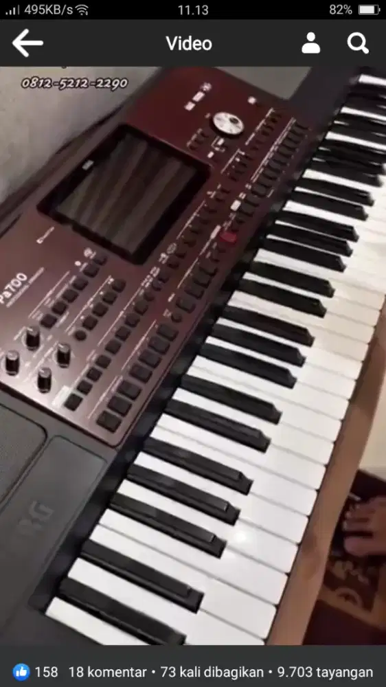 Dijual
Korg Pa 700 HDMI, segel atas bawah. Usia pemakaian 6 bulan.