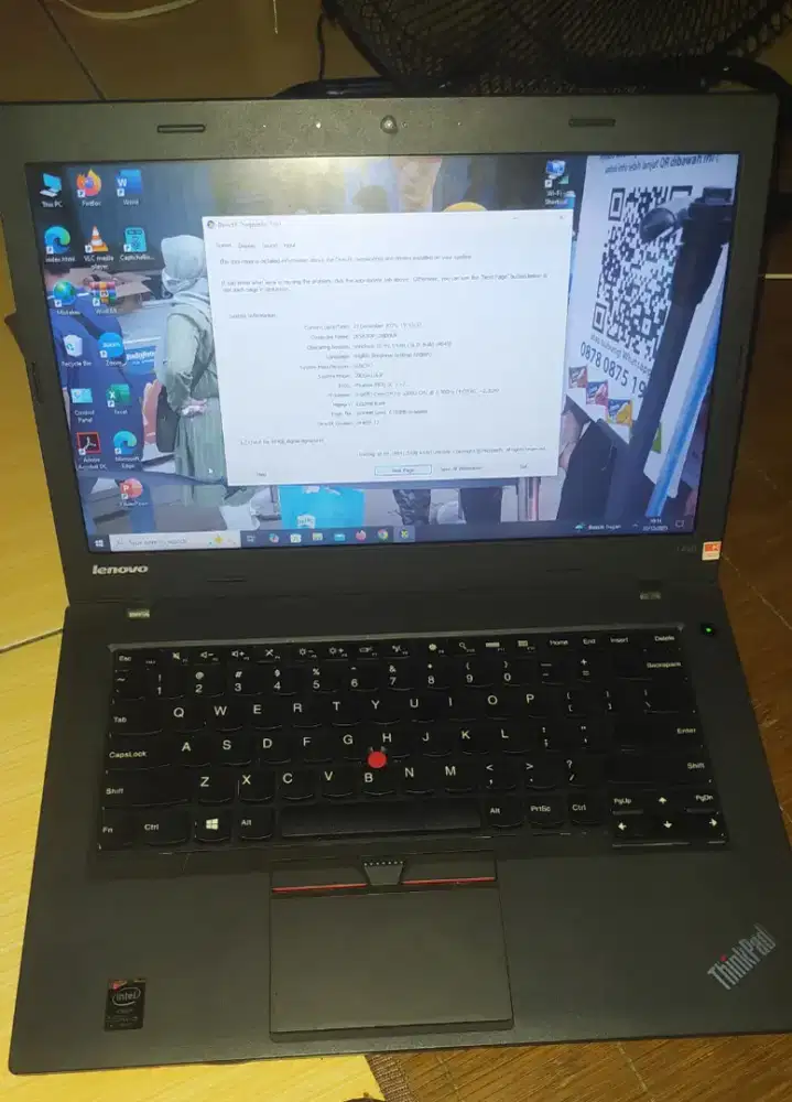 Laptop lenovo l450