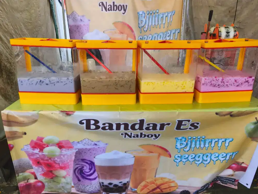 perlengkapan usaha  es Aquarium / minuman