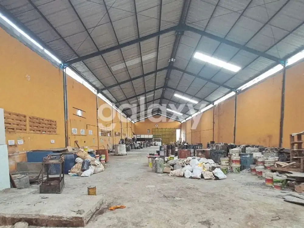 Dijual Cepat Gudang dan Pabrik Cat Nol Jalan Sukodono. Dekat Taman Krian, Sidoarjo