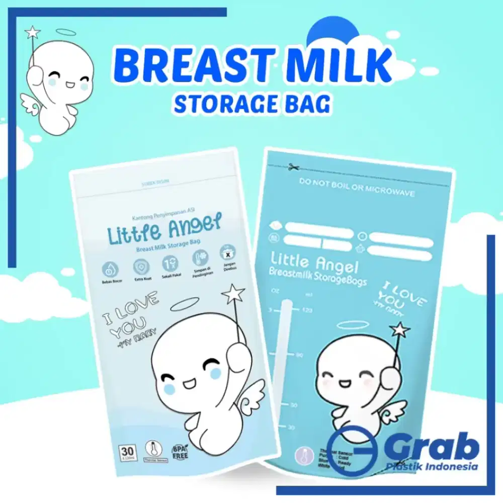Baby milk storage plastik asi Kantong asi isi 30 pcs