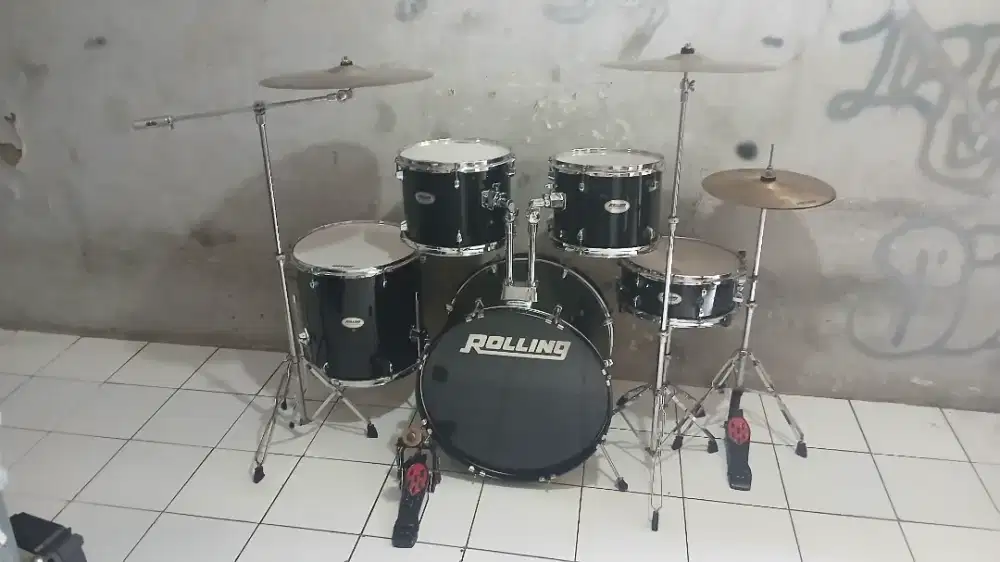 Drum set Rolling JB SERIES lengkap