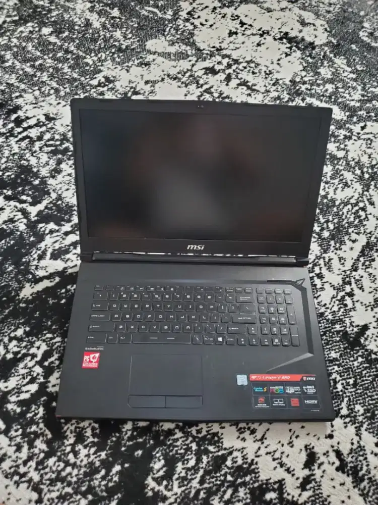 MSI GP73 Leopard 8RD Cire i7-8750H Ram 16 SSD 128 + HDD 1Tb GTX 1050