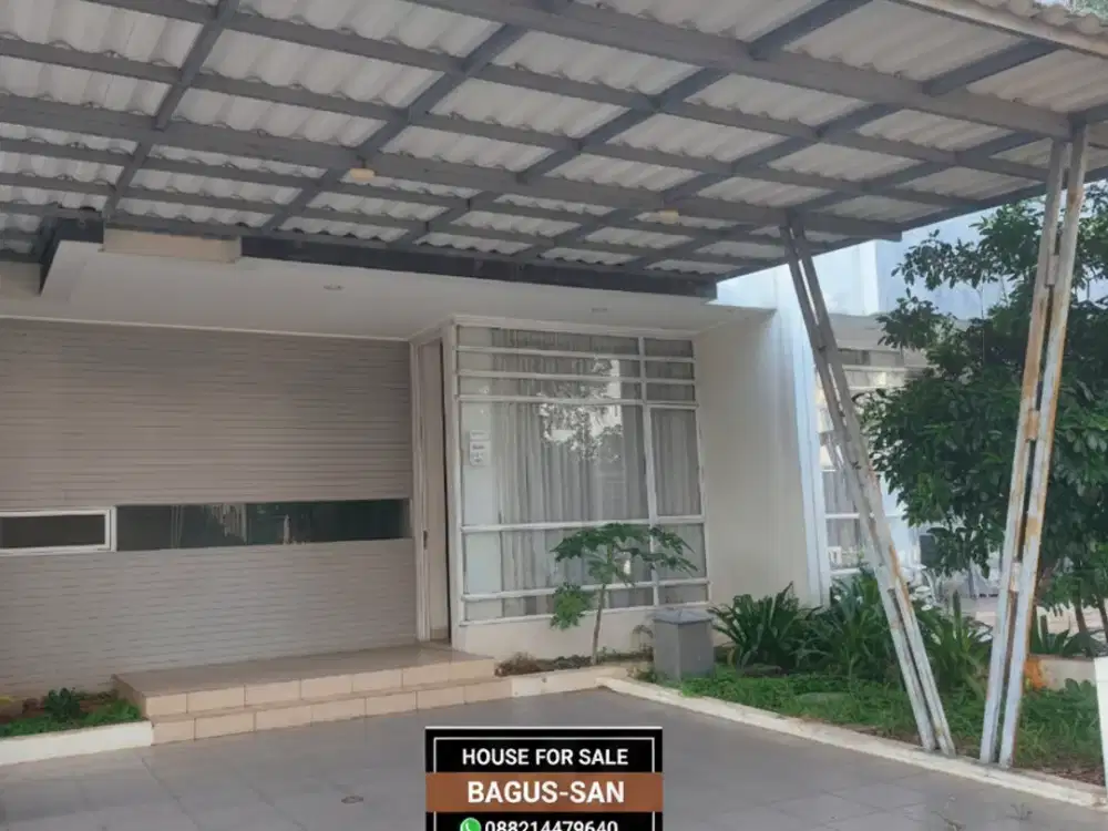 Dijual Rumah Modern Minimalis 2 Lt Siap Huni Di Bintaro Sektor 9