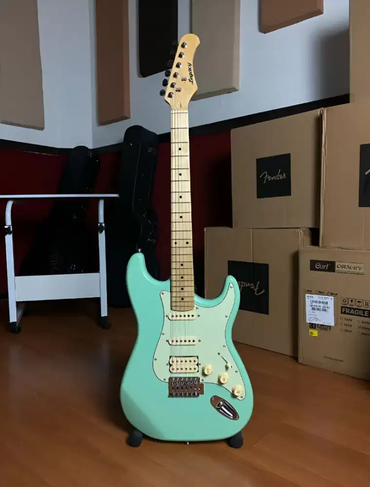 Gitar Elektrik Legacy Stratocaaster HSS Original - Seafoam Green