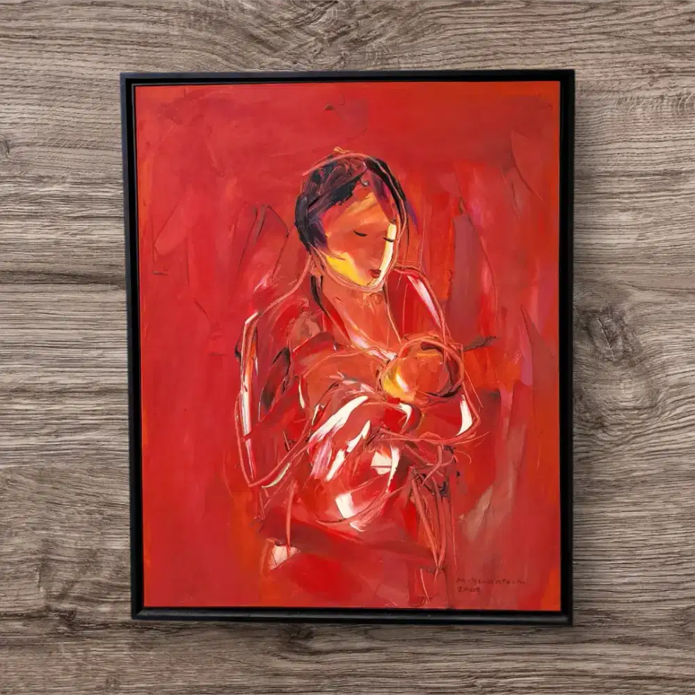 Lukisan Cat Minyak M Siswanto 2003 Ex Melinda Gallery