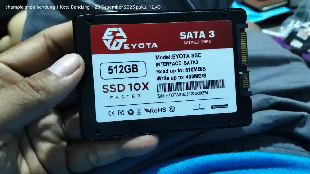 SSD 512GB SATA EYOTA