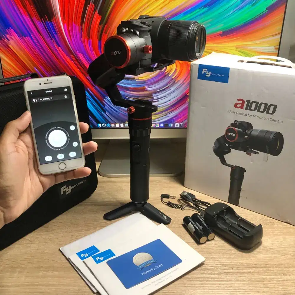 Feiyutech a1000 Gimbal 3 axis DSLR Mirrorless Original Feiyu not DJI Z