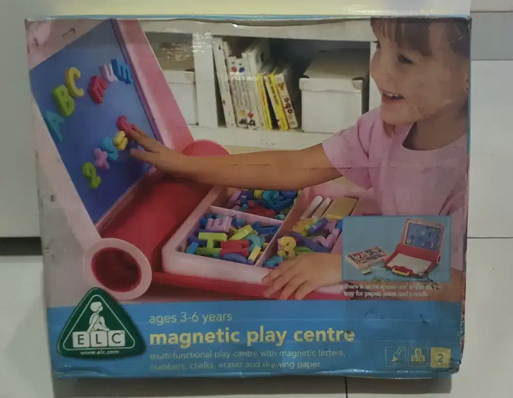 MAINAN EDUKASI ANAK RLC MAGNETIC PLAY CENTER